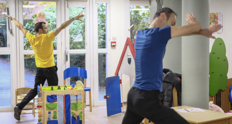 Des petites virgules dansées pour un moment de légèreté au CH Tourcoing