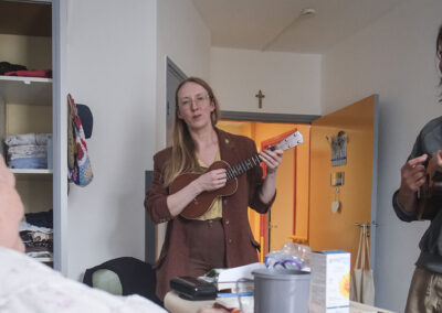 Cordes sensibles à l’EHPAD de Comines